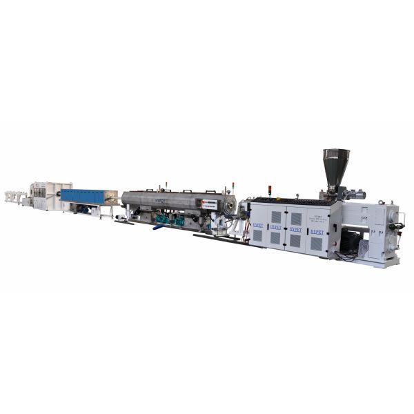 Máquina 20 - 110mm da extrusão da tubulação do PVC com a extrusora de parafuso gêmea cônica