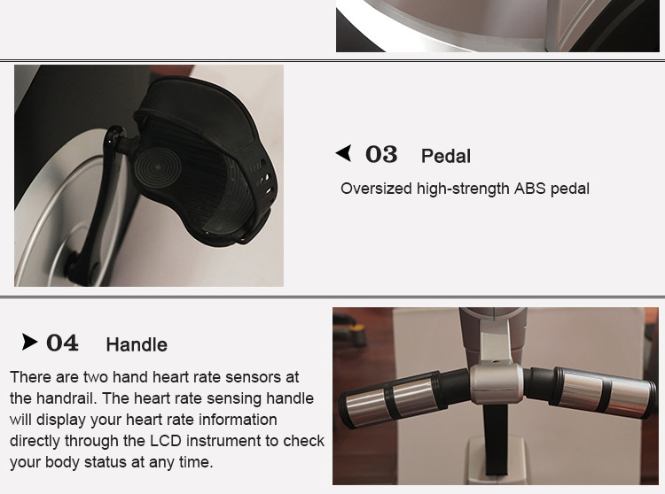 Cardio неподвижный велотренажер, Recumbent магнитная занимаясь культуризмом машина спортзала велосипеда