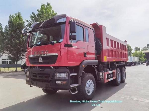 Sinotruck HOWO TX 6×4 Dump Truck with 25-35 Tons Payload 10-Speed Manual Transmission and 300-400 Liters Fuel Tank