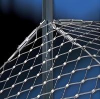 AISI316 Acero inoxidable malla de cable de alambre transparente barandilla de relleno barandilla de protección