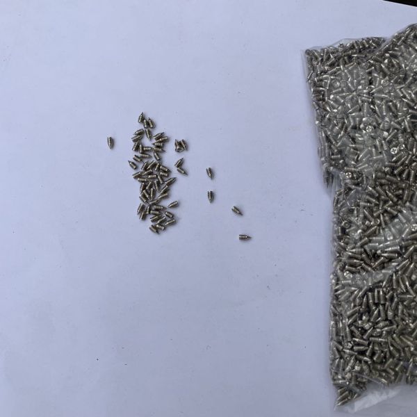 Iron Stainless Steel Metal Hook Screw 4mm Thickness Nickle free Coating