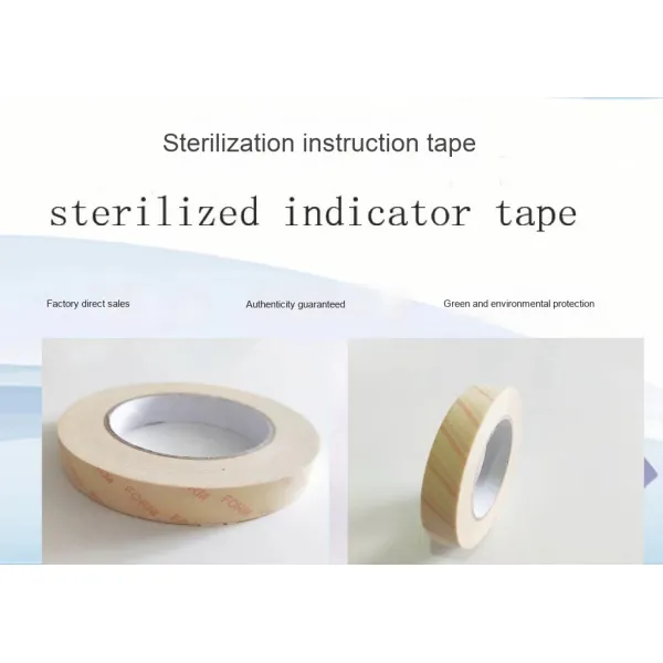 High Temperature Resistant Hospital Supply Adhesive Paper Film Pressure Steam Sterilization