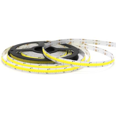 Fcob Led Strip Lights 3000k CCT COB LED Strip Dc24v 5m/Roll Dual Color