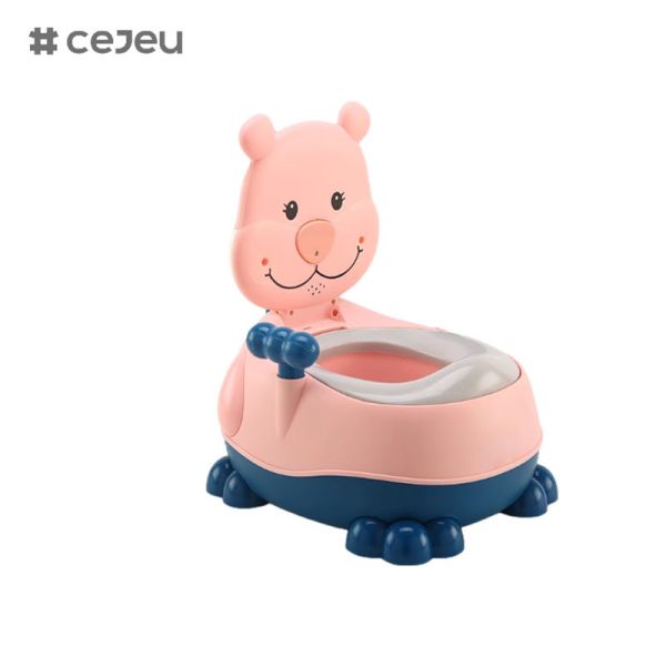 CJ-NT-106 Baby Potty Training Toilet Seat Comfortable Backrest Cartoon Pots Portable Baby Pot For Children Potty Toilet Bedpan