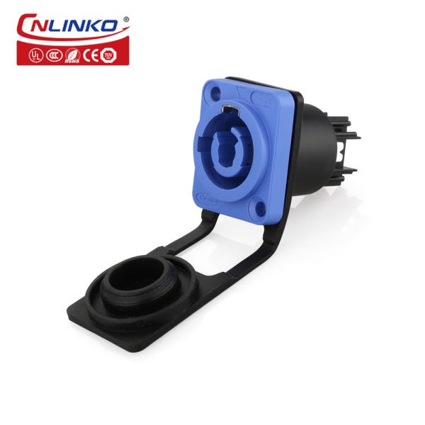 CNLINKO Power Male Female Connector Plug Round 3 Pin Connector for Electric Bicycle Portable Generators