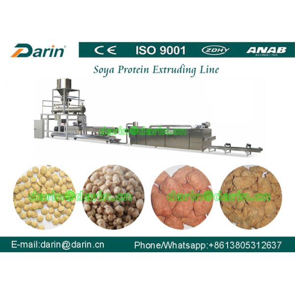 Elevado desempenho de aço inoxidável da extrusora industrial das pepitas da soja