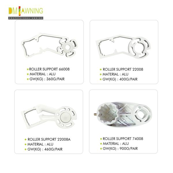 Awning Parts And Awning Conponents， Awning Roller Support,awning Parts Supplier China