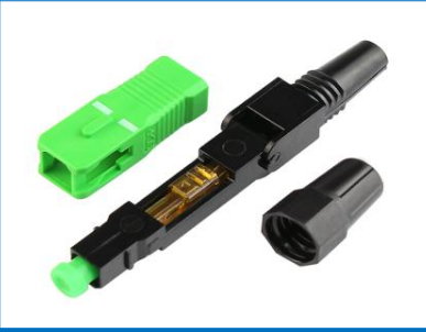 FTTH Field-Assembled DF-5501 Fiber Optic Fast ST APC/UPC Connectors For Indoor Drop cable