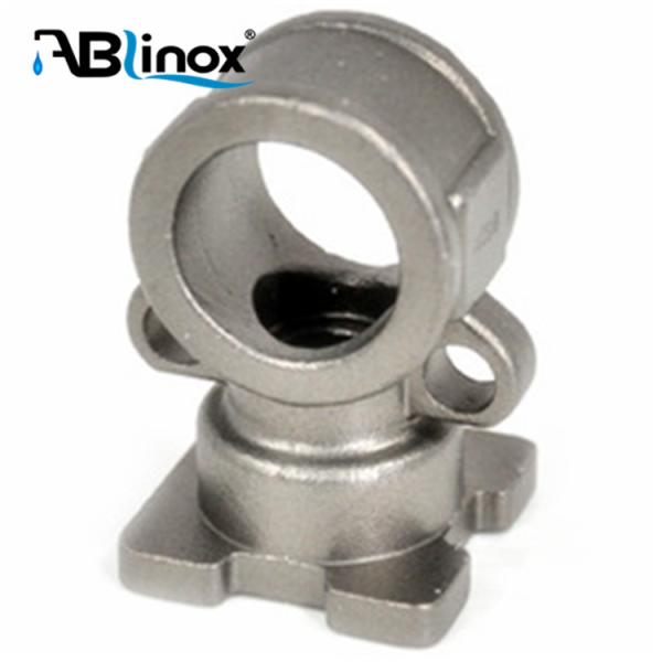 SS Investment Casting Trap Valve Parts , Oilfield Electrolytic Finish Pump Parts