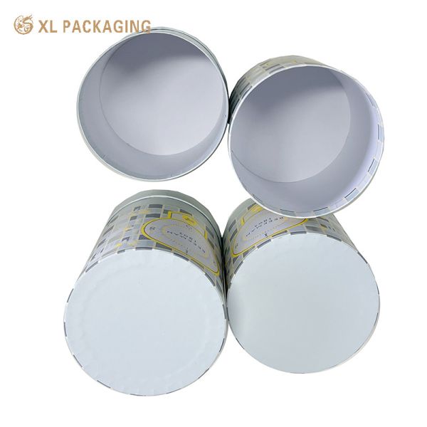 Bouquets de fleurs de luxe sur mesure Bouquets cadeaux en carton Tubes de fleurs Emballage cylindrique rond Boîte en papier artisanal pour fleurs