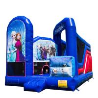 Château gonflable gelé Château gelé maison gonflable pour les fêtes