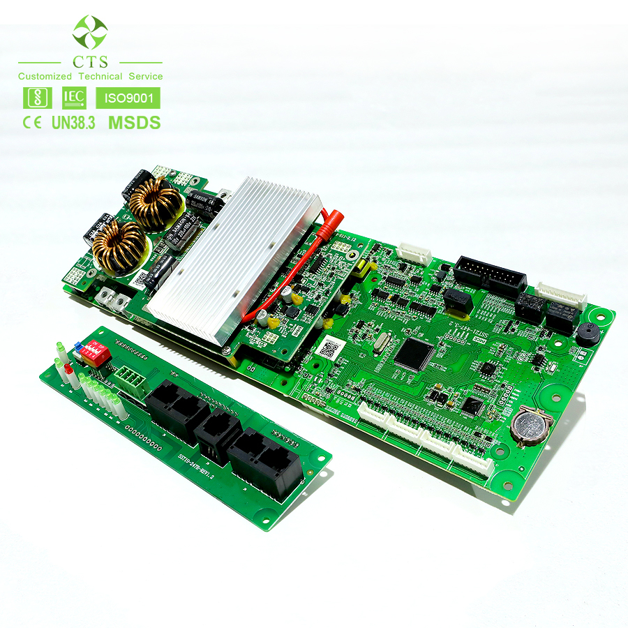 CTS 12V 24V 48V 50A-200A Smart BMS for LiFePO4/NCM Battery Pack with CAN RS485 Communication Support 16S Parallel