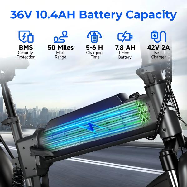 20 Inch  V8 Model Electric Mountain Bike Cheap Cycle E-bike 1000w Electrique 7 Speed 36v Fat Ebike With Bafang Motor