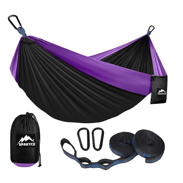SPAKYCE Parachute Hammocks/camping Hammock New 2022 High Quality Portable Nylon Fabric Hammock 