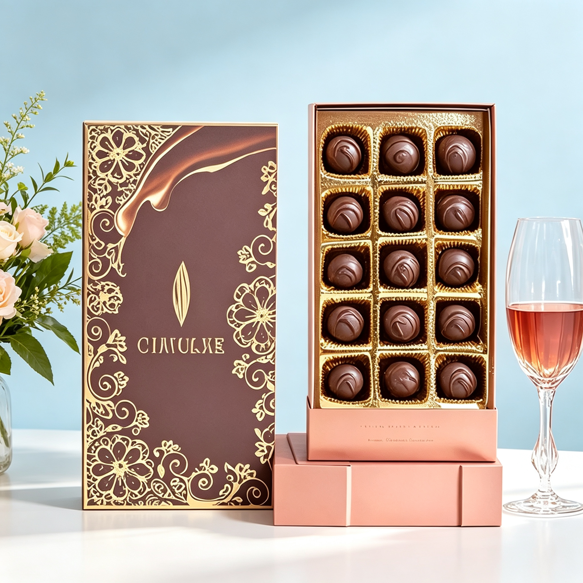 Premium PPWR Standard Rigid Confectionery Packaging Box, Heavy‑Duty Paper Container, Slide Drawer Box, Custom Design for Cookie, Macaron, Truffle, Lollipop, Dessert
