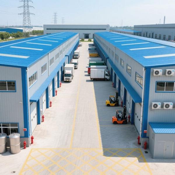 Low Cost Easy Install Prefabricated Steel Structure Workshop