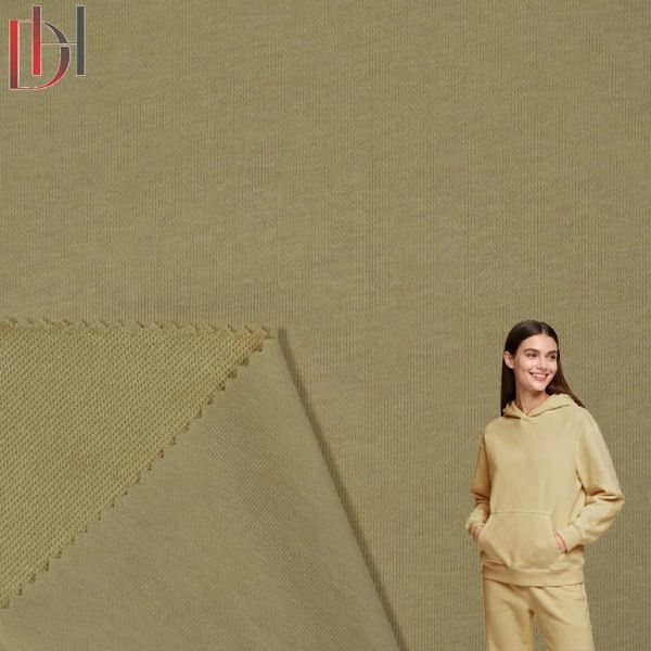 Shirt, Dress, Apparel-T-Shirts, Apparel-Dress Plain Dyed Polyester Cotton Hooded Fabric