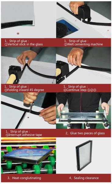 Butyl Rubber Trim Seal Window Spacer Bar , Aluminium Glazing Bars For Glass