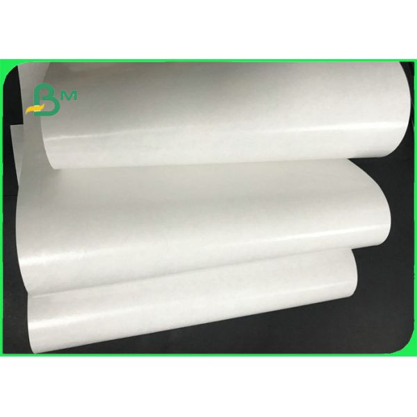 Food Grade 25gsm White Kraft Paper + 10gsm Polyethylene For Wrapping Paper Straw