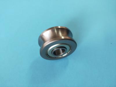 Low Friction V Groove Wheels Track Rollers , Guide Roller Wheels High Running Accuracy