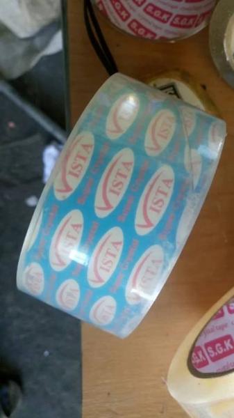 Professional Factory Super Clear Sello Gum Tape Slitter