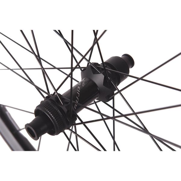 Straight Pull 28 Hole Road Bike Clincher Wheelset With Disc Center Lock DT Hub Base And Planet Ratchet
