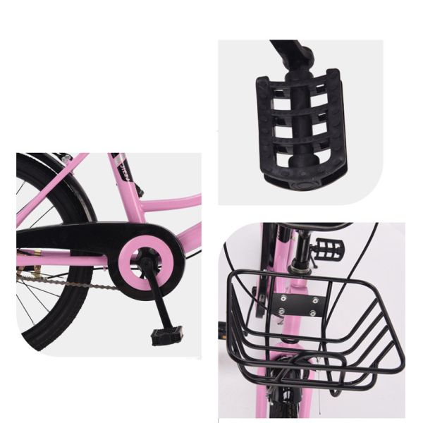 High Carbon Steel Frame City Bicycle for Unisex Riders The Ultimate City Exploration Companion