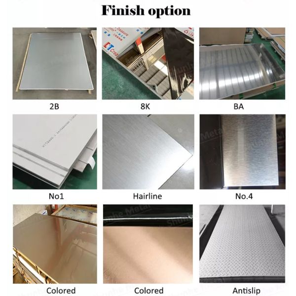Petrochemical Coloured Stainless Steel Sheet Thickened Anti Oxidation