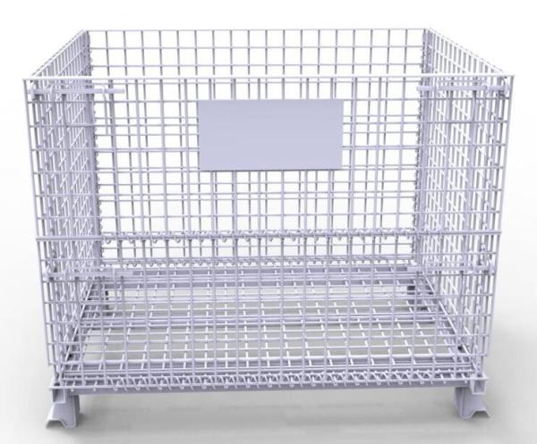 Heavy Duty Tire Storage Cage Mesh Box Wire Metal Bin Container Industrial Metal