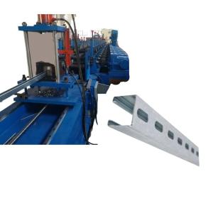 Unistrut Slotted Channel Roll Forming Machine With 12 Gauge Galvanized Steel P1000T 41*41mm