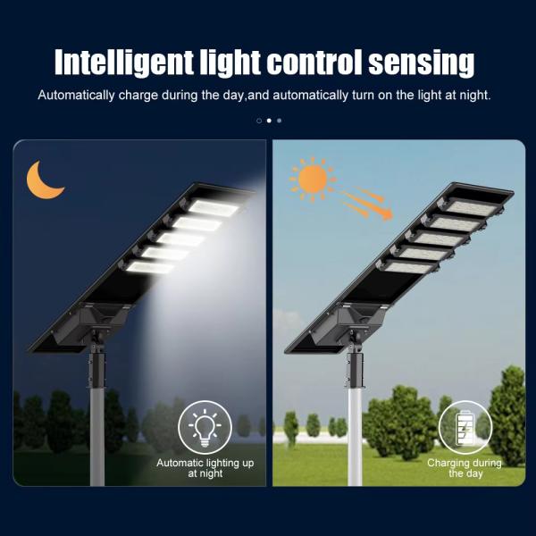 Lens Adjustable Solar Powered Street Lights 180lm/w - 200lm/w Aluminium Solar Street Light