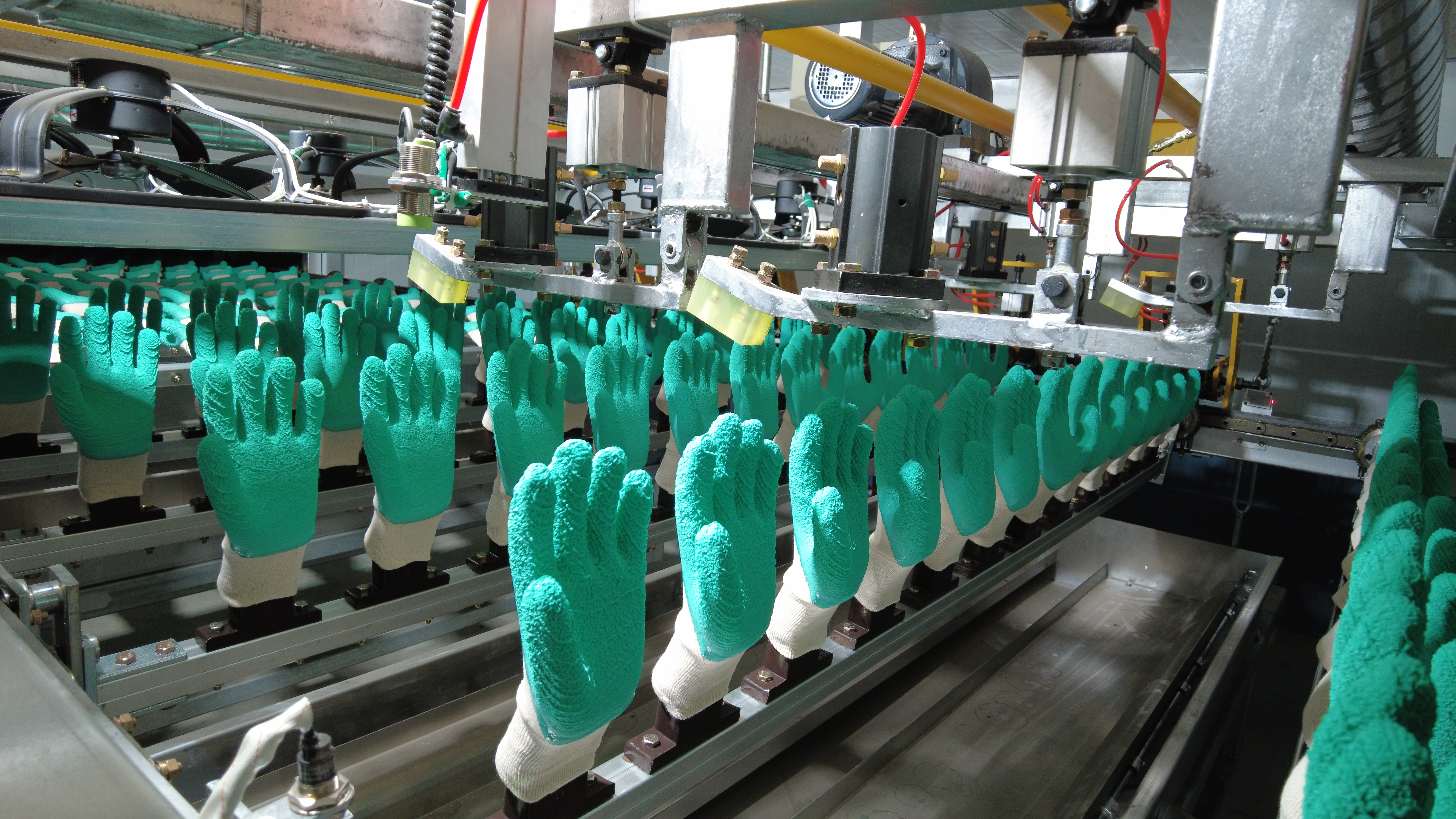 Customized Automatic Hand Gloves Making Machine ISO SGS Approval