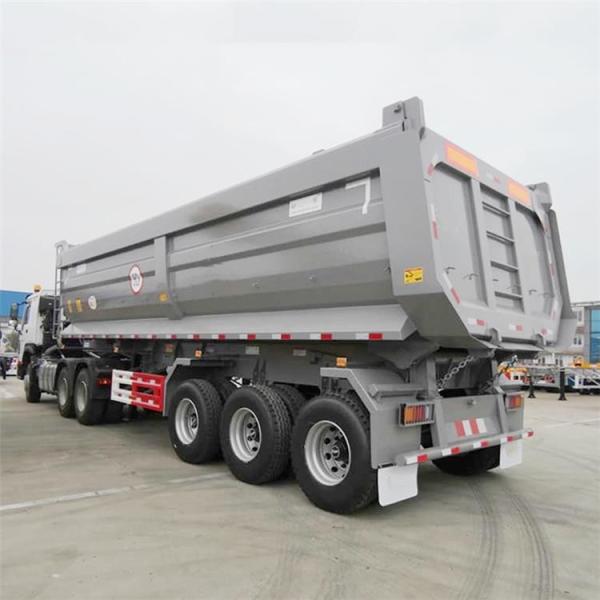 Heavy Duty 60/80 Ton Semi Dump Trailer for Sale with Best Price