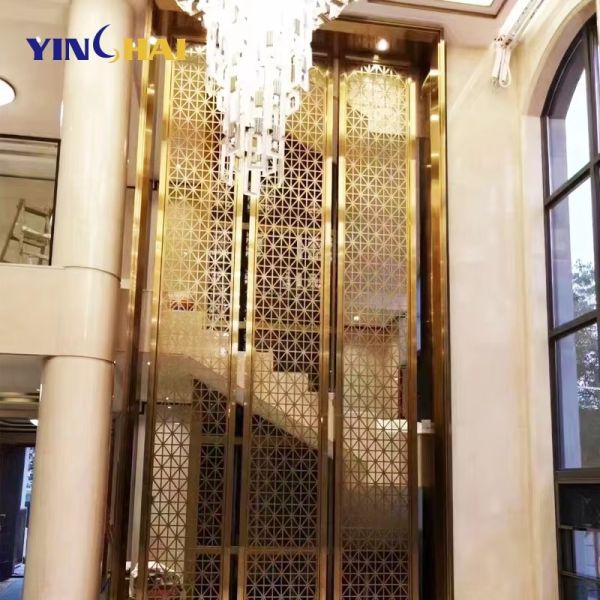 Customizable Metal Room Divider Panels Rustproof Easy Cleaning And Maintenance