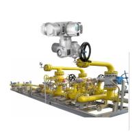 The Flow Control Valve Skid is equipped with Auma electric valve SQV and SQRV serial variable frequency actuators