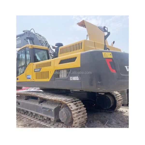 48000KG Huge Digger Used Volvo 480 Second Hand Yellow Retail