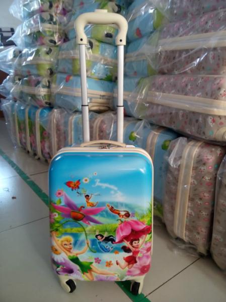hot sale lovely kids trolley luggage bag suitcases in baigou baoding hebei China Factory