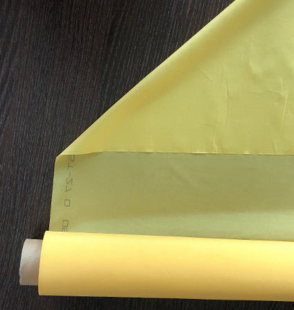 Faster Tensioning Silk Screen Mesh Fabric , Recycled Polyester Mesh Fabric