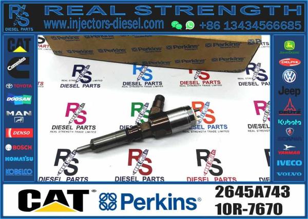 Diesel Fuel Engine Injector 10R-7675 2645A743 10R-7670 317-2300 Fuel Injector For Cat Excavator Engine C6 C6.4