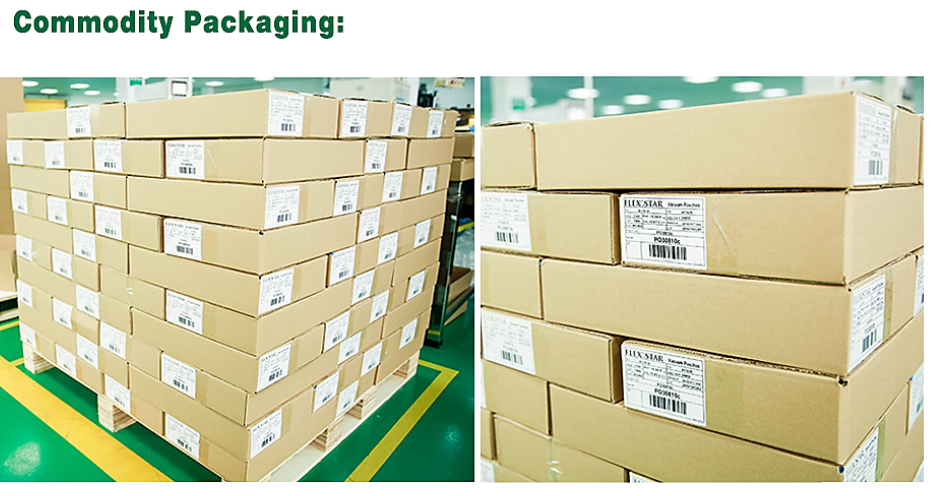 Customized PA EVOH PE Food Vac Bags Gravure Printing 0.08-0.2mm