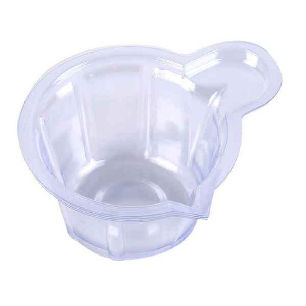 Материал PE собрания образца устранимой чашки мочи пластиковый прозрачный