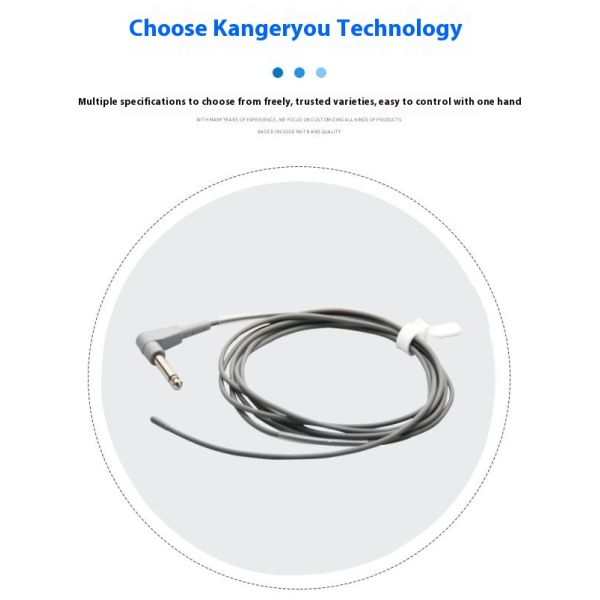 YSI 400 Series Reusable 2.252K Medical Temperature Probes Compatible with PM9000-Medical Consumables Adult body cavity