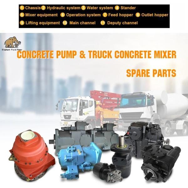 SGS Sauer Tmg 61.2 TMG 71.2 Concrete Mixer Gearbox 9-12 M3