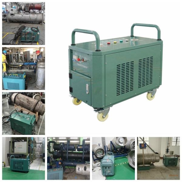 Ar condicionado 2HP bomba de recuperação de refrigerante HVAC serviço R410a R407c máquina de recarga de recuperação de ac