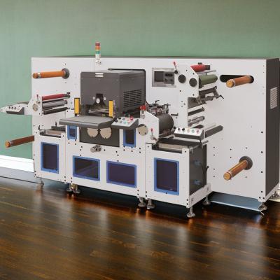 80m/Min High-Grade Full Automatic Flatbed Label Die Cutting Machine For Film And Label Paper Servo Motor Motion Control
