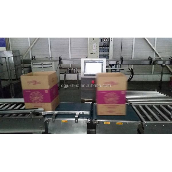 Industrial Grade Conveyor Belt Metal Detector Checkweigher Machine System JZ-W1200g