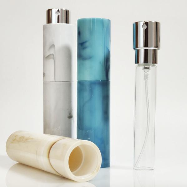 8ml 10ml 20ml Empty Refillable Travel Private Label Marble Plastic Packaging for Perfumes Atomizer