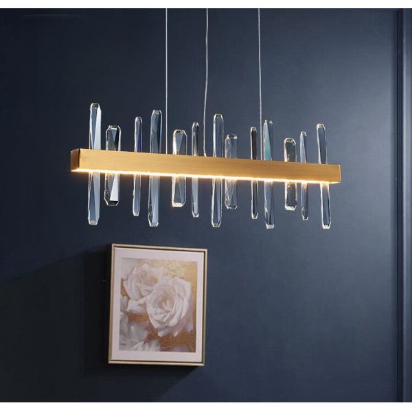 Luxury Crystal Chandelier Living Room Postmodern Creative Individual Bedroom Dining Room Simple Chandelier