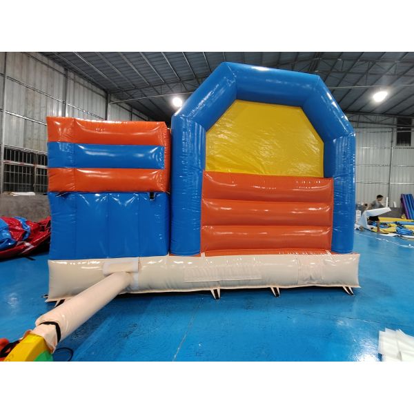 Устойчивый к пробоям Детский скачкообразный замок со слайд-собаками Мультфильм