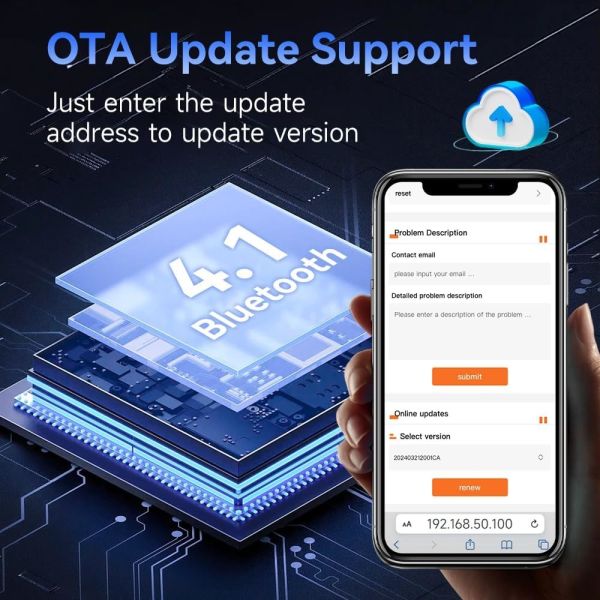 Wired To Wireless Carplay And Android Auto Adapter Automatic Connection Dongle